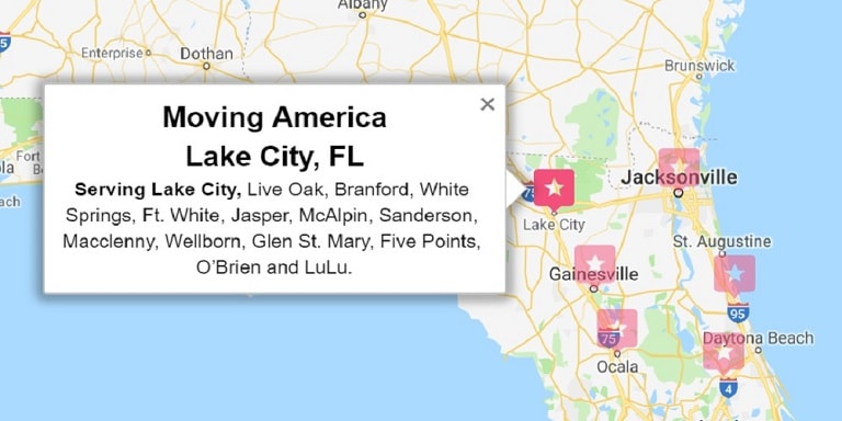 Moving-America Service Area Lake City FL