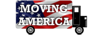 Moving America and Moving.Furniture Moving Truck Logo